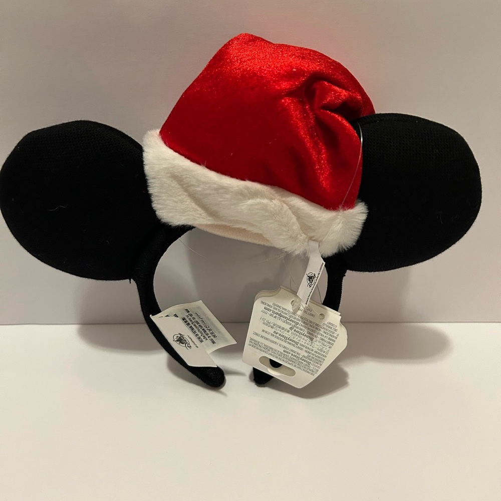 Disney Christmas Mickey Santa ears nwt